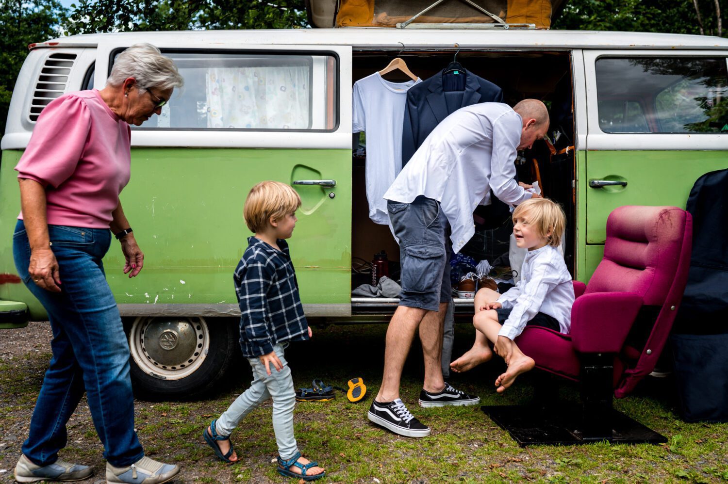 Trouwen de Vreemde Vogel festivalbruiloft