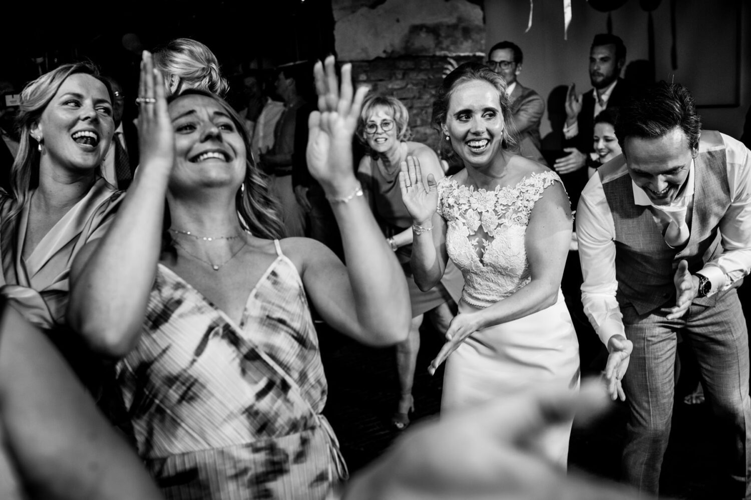 Feestavond feest trouwfotograaf Dengh Utrecht