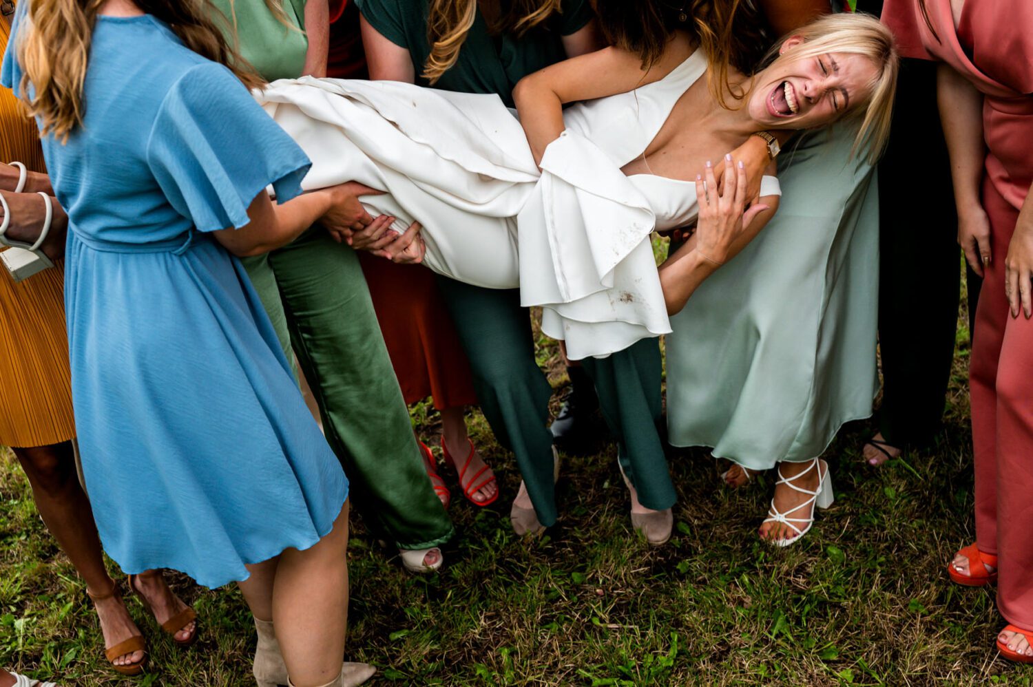 Inspiratie groepsfoto trouwfotografie trouwfotograaf Linda Bouritius