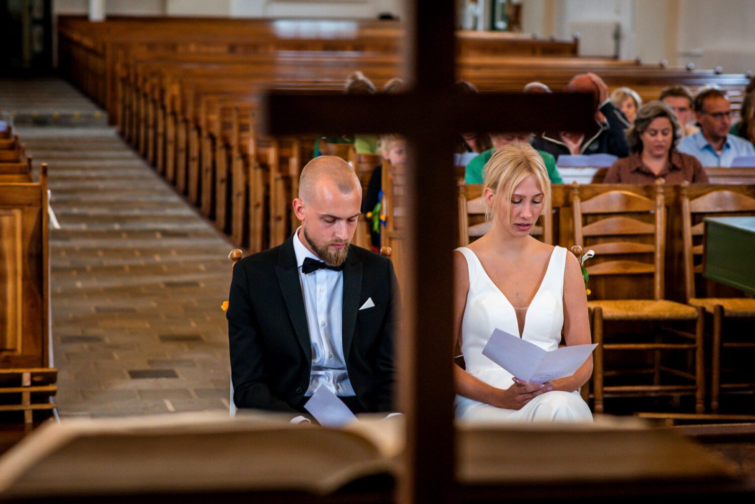 Inzegening kerkelijke ceremonie Den Ham Overijssel